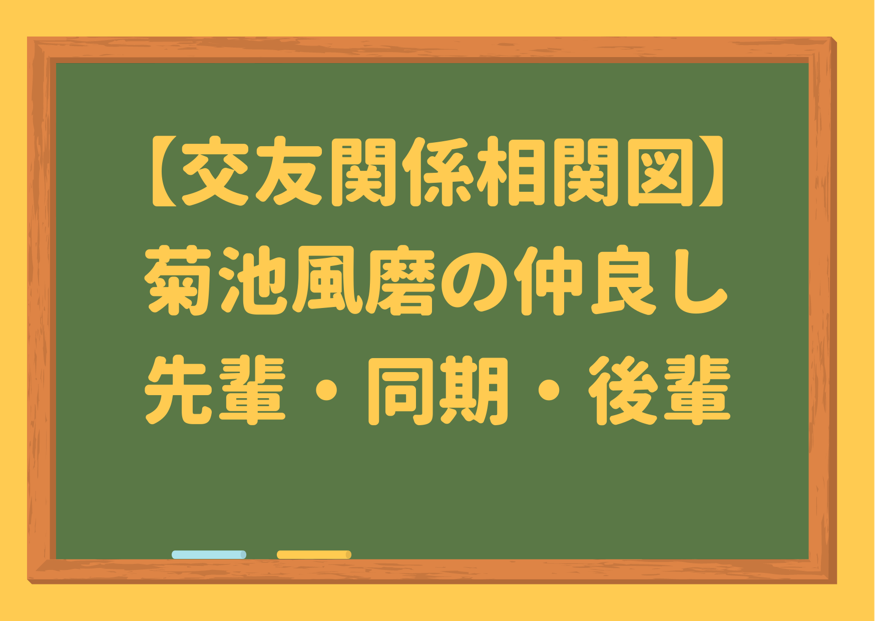 交友関係相関図 菊池風磨の仲良しジャニーズの先輩 同期 後輩とエピソードも ジャニーズcinema N Drama